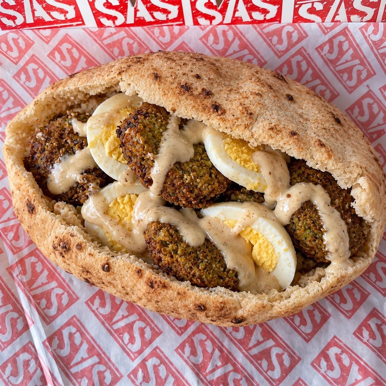طعمية بالبيض
